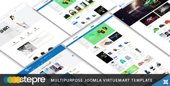 Vina Stepre - Multipurpose Joomla Virtuemart Template - VirtueMart Joomla