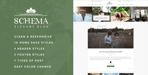 Schema Elegant HTML Blog Template - Travel Retail