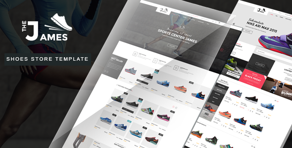 Shoes Store HTML Template - James - Shopping Retail
