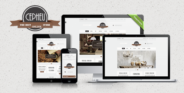 Cepheu - Furniture Shop HTML Template - Shopping Retail
