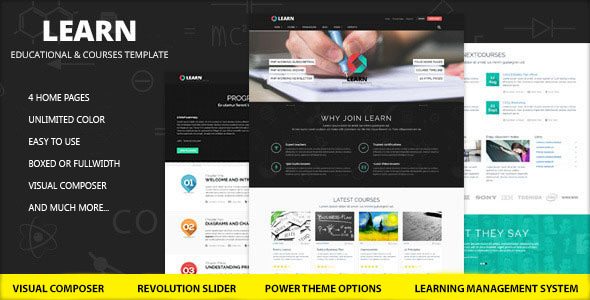 Learn - Education, eLearning WordPress Theme - Education WordPress