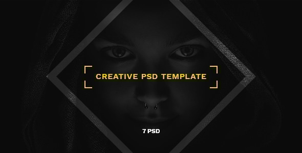 Nagual — Creative Agency, Personal Portfolio PSD Template - Portfolio Creative