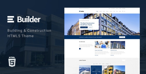 Builder - Building & Construction HTML Template - Business Corporate