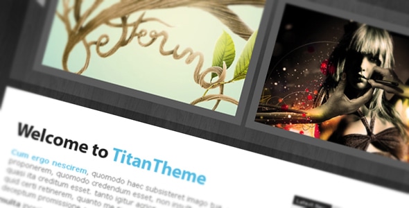 Titan Theme - xHTML / CSS - - Creative Site Templates