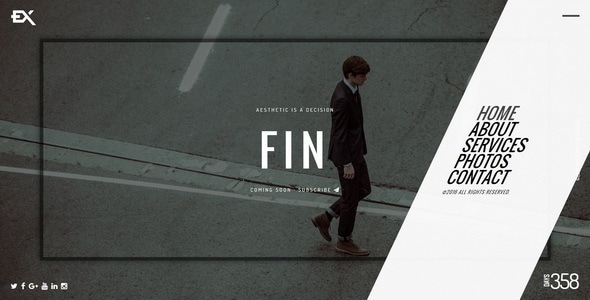 Fin || Responsive Under Construction Template - Under Construction Specialty Pages