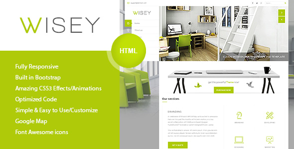 Wise - Multi-Concept HTML Template - Portfolio Creative