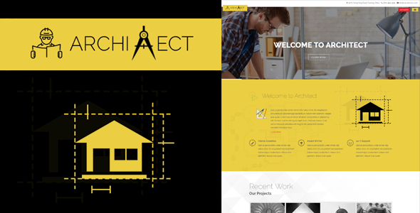 Architect - Responsive Architecture Template - Business Corporate