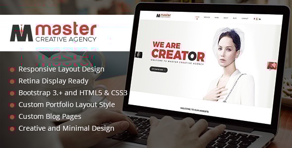 Master Creator - Multi Purpose HTML Template - Portfolio Creative