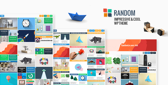 Random - Impressive & Cool WP Theme - Blog / Magazine WordPress