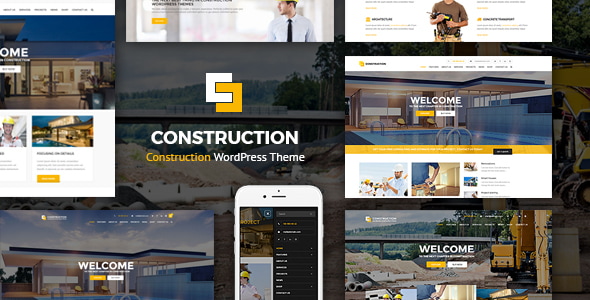 Construction - WordPress Theme - Business Corporate