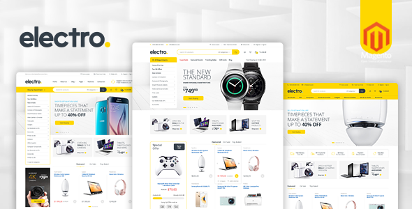 Electro Responsive Magento 2 Theme | RTL supported - Magento eCommerce