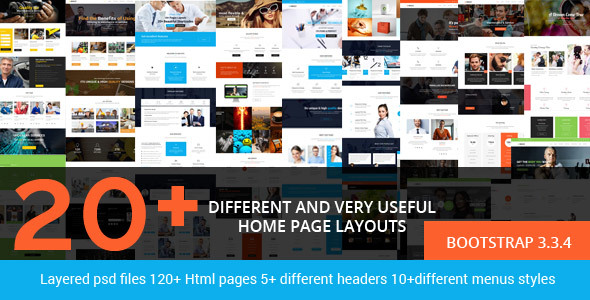 Brezz - Responsive Multi-Purpose HTML5 Template - Corporate Site Templates