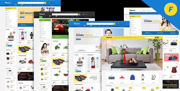 Flipmart - Responsive Ecommerce Template - Shopping Retail