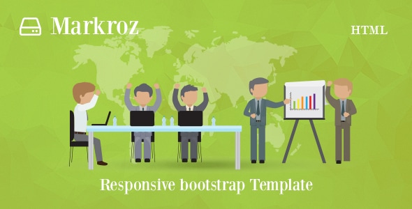 Markroz - Multi-purpose Responsive Bootstrap Template - Business Corporate
