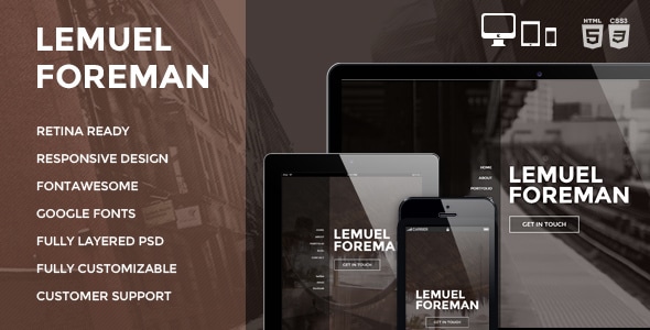 LF - One Page Multi Purpose Parallax HTML Theme - Creative Site Templates