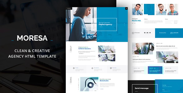 MORESA - Multipurpose HTML Template - Corporate Site Templates