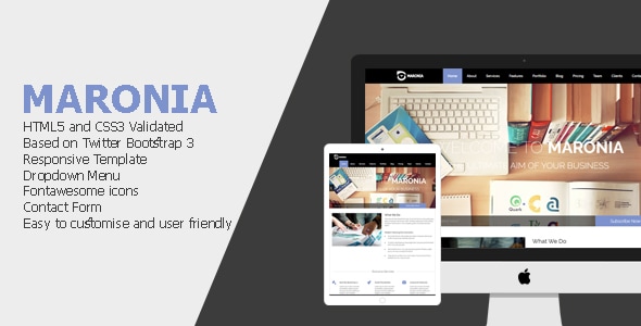 Maronia - Multi Purpose Responsive Template - Portfolio Creative
