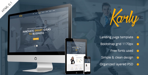 Karly - Creative Html Template - Creative Site Templates