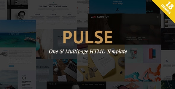 Pulse - Premier HTML Template - Business Corporate