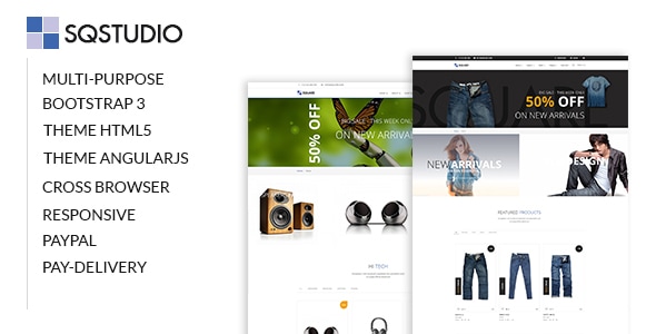 SQSTUDIO - Multipurpose Template - Corporate Site Templates