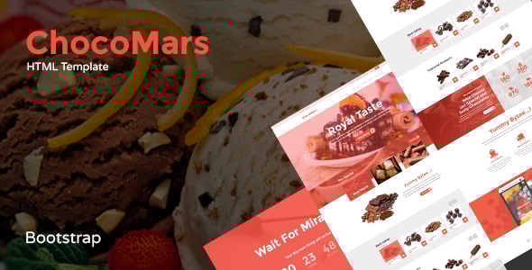 ChocoMars - E-commerce Bootstrap Template - Food Retail