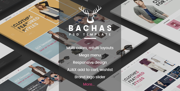 Bachas - DRAG & DROP Multipurpose Responsive Shopify Theme - Fashion Shopify