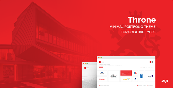 Throne - Minimal WordPress Theme - Portfolio Creative