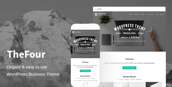 TheFour - WordPress Business Theme - Business Corporate