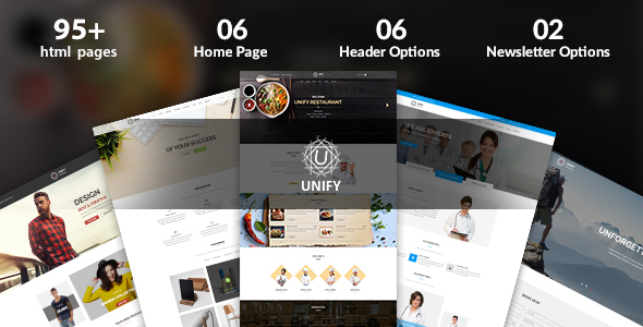 Unify – Multipurpose HTML Template - Business Corporate