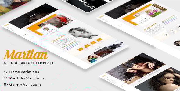 Martian - Studio Purpose HTML Template - Portfolio Creative