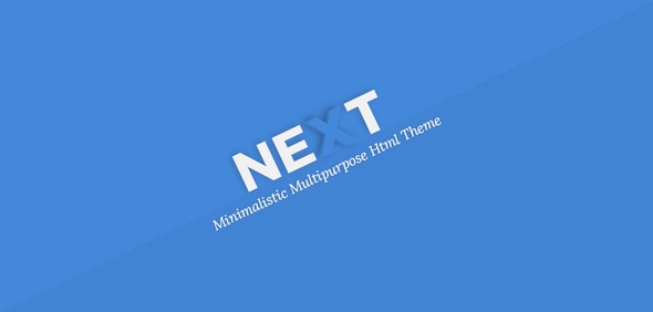 NEXT - Minimal Multipurpose Html Theme - Creative Site Templates