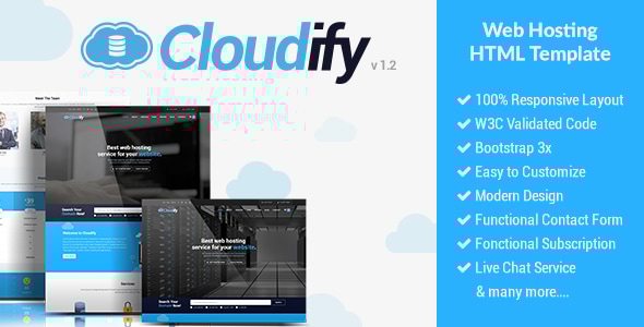 Cloudify - Web Hosting HTML Template - Hosting Technology