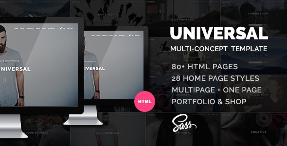 Universal - Smart Multi-purpose html5 template - Business Corporate