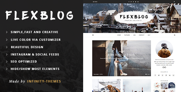 Flexblog - A Personal WordPress Blog Theme - Personal Blog / Magazine