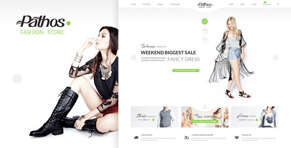 Pathos - eCommerce Responsive HTML Template - Shopping Retail