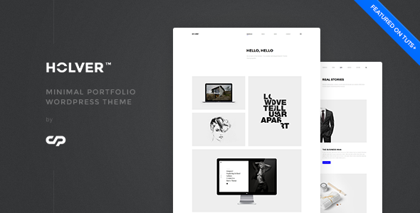 Holver - Minimal Portfolio WordPress Theme - Portfolio Creative