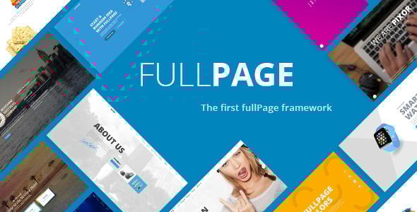 FullPage - Fullscreen One Page Template - Business Corporate