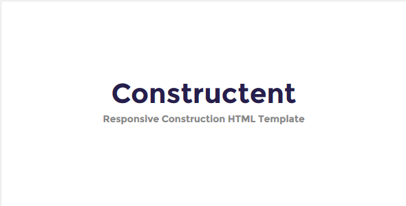 Constructent - Responsive Construction HTML Template - Business Corporate