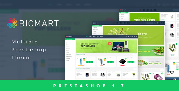 Leo Bicmart Prestashop Theme 1.7 for Supermarket & Digital - Technology PrestaShop