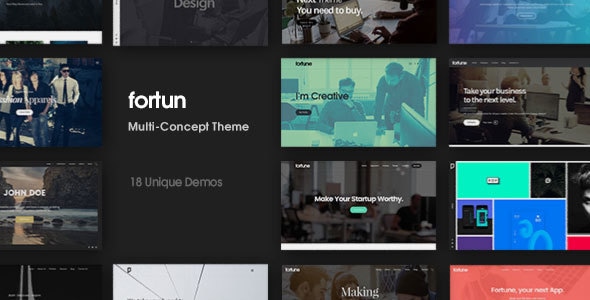 Fortun | Multi-Concept WordPress Theme - Creative WordPress