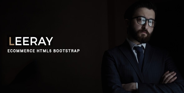 Leeray Ecommerce Bootstrap HTML - Shopping Retail