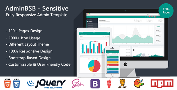 AdminBSB - Sensitive | Bootstrap Based Responsive Admin Theme - Admin Templates Site Templates