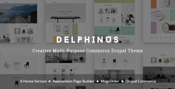 Delphinus - Commerce Drupal Theme - Shopping Retail