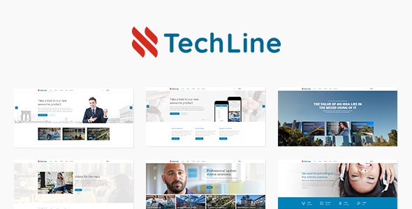 TechLine - Technology Modern Theme - Business Corporate