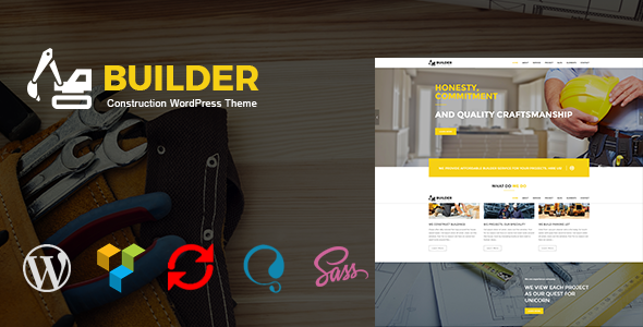 Builder - Construction WordPress Theme - Business Corporate