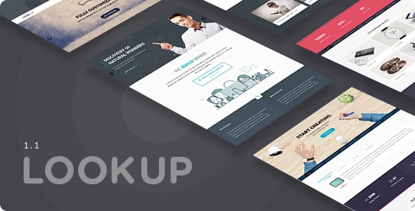 LookUp - Responsive Multi-Purpose HTML5 Template - Creative Site Templates