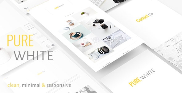 Pure White - Site Templates