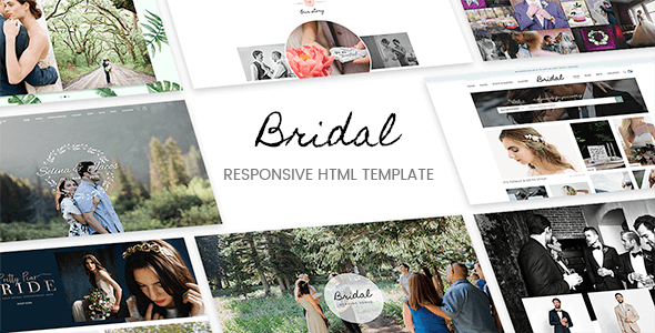 Bridal - Responsive HTML5 Template - Retail Site Templates