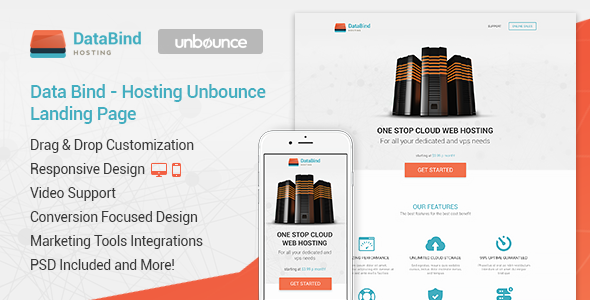 Data Bind - Hosting Unbounce Landing Page - Unbounce Landing Pages Marketing