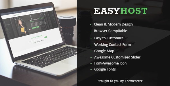 Easyhost - Domain & Hosting Template - Hosting Technology